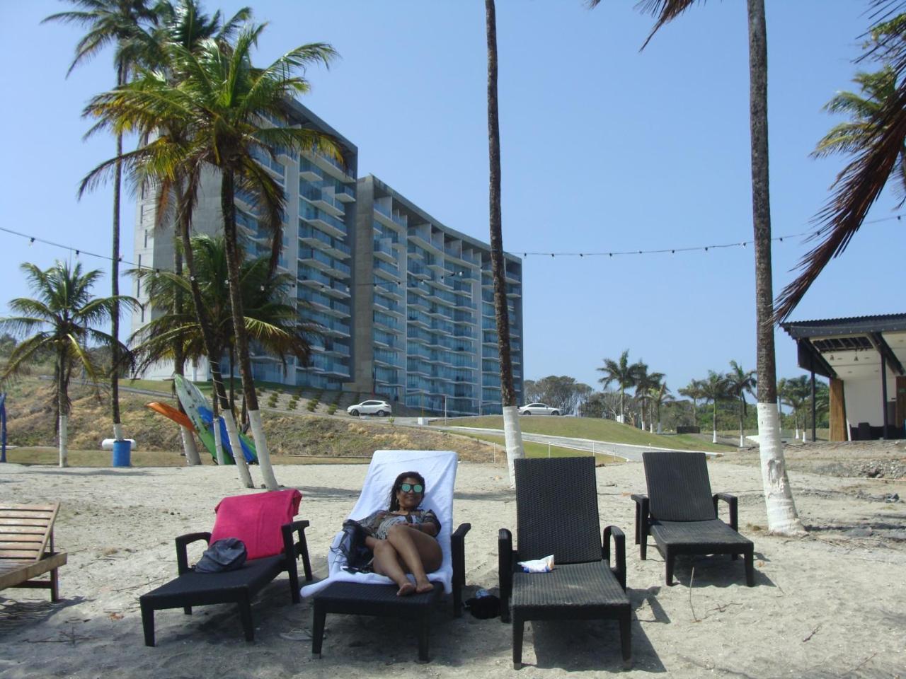 Apartamento En Balabeach Maria Chiquita In Front Of The Beach 2Hab Colon Zewnętrze zdjęcie